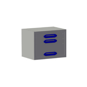 Ladekast B0507xD360xH490 mm met 5 laden (H 4x070; 1x140)